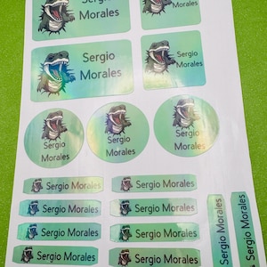waterproof Kids Name Stickers 21 Daycare Name Labels Preschool Name Labels Back to School labels childrens belongings name stickers for kids