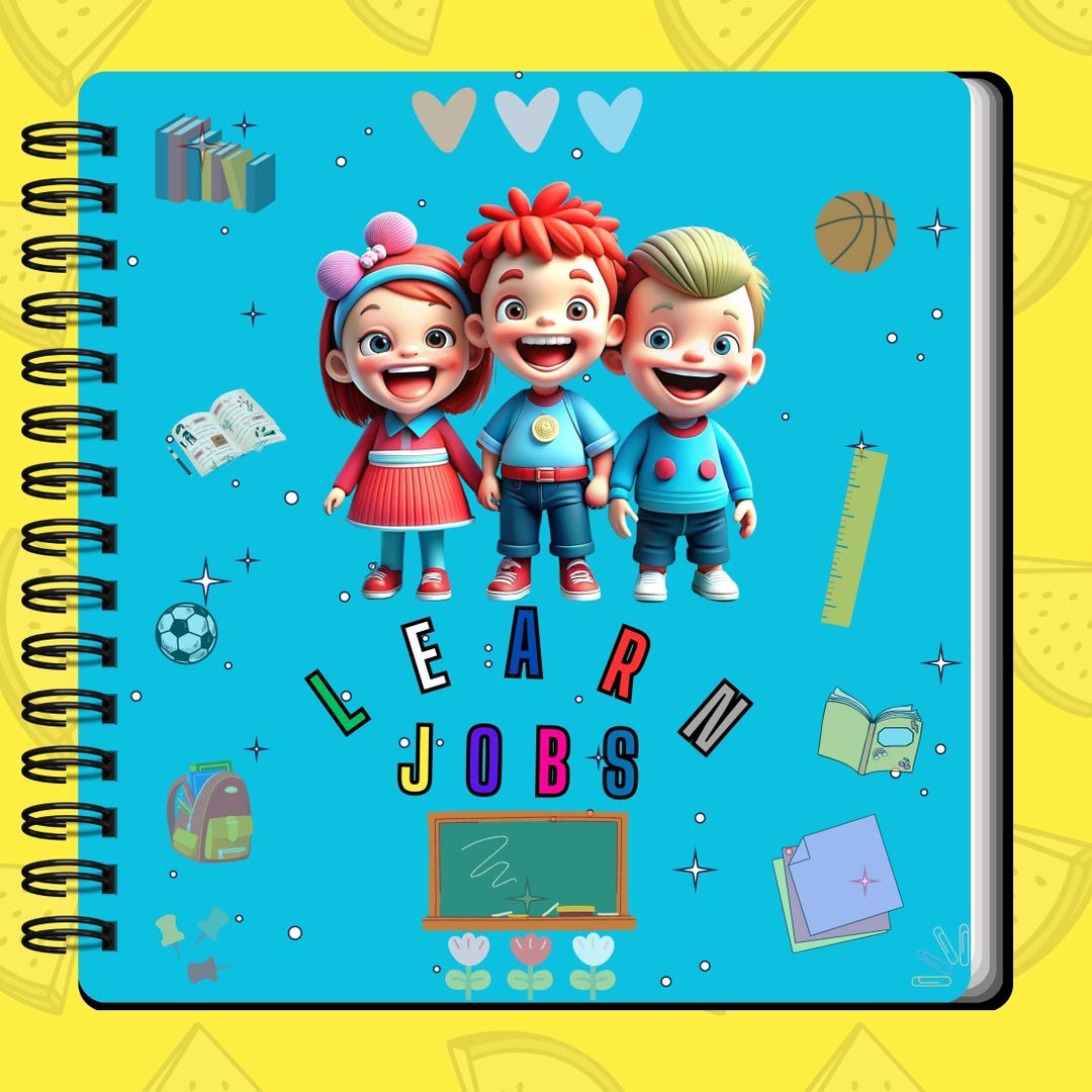 Kindergarten Printable Learning Pack: Worksheets for Jobs - Etsy