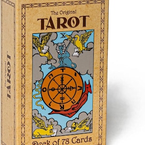tarot deck for beginners , rider waite , 78 cards and guide book