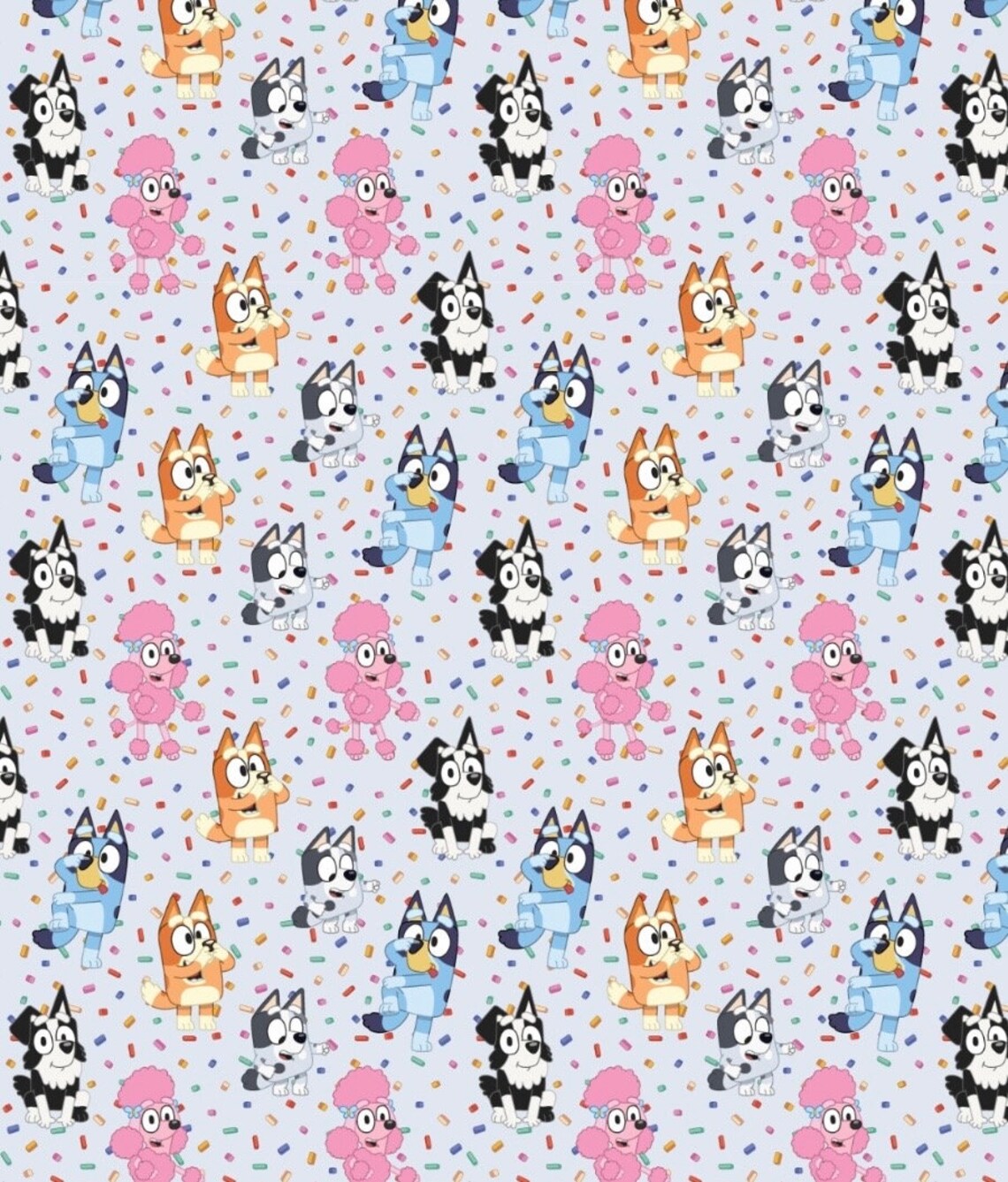 Bluey Fabric Collection - Etsy