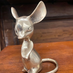 Vintage Brass Mouse