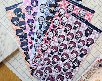 LADS Sticker Sheets - Love and Deepspace