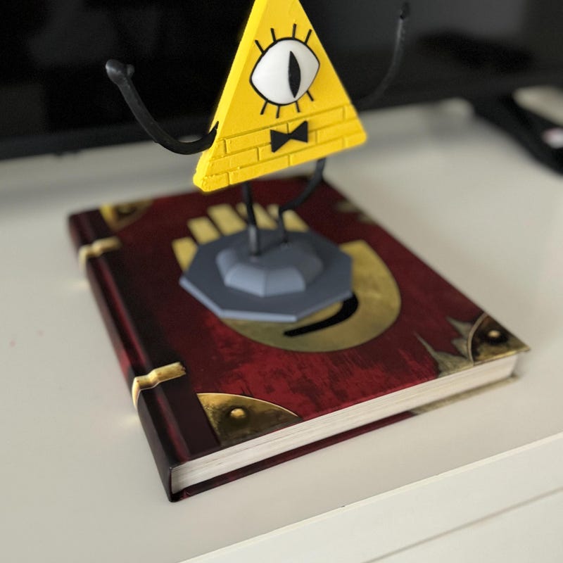 Bill Cipher Statue Etsy Bill Cipher Statue Etsy