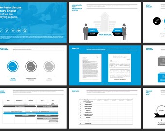 Modern Education Presentation Template: 16 Slides, Easy to Edit (Canva)