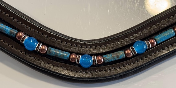 Teal Blue and Brown - Pattern #601