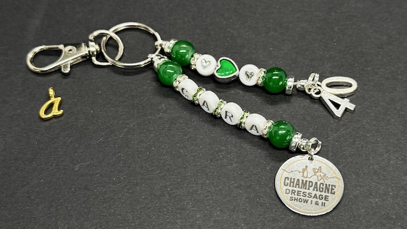 CARA Champagne Dressage Shows 40th Anniversary Key Chains