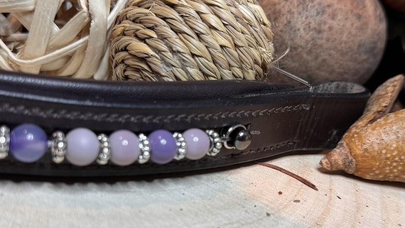 Easy Change Beaded Browbands - Post and Loop
