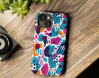 Beautiful Abstract Phone Case; Multicolored Phone Case; Modern Phone Case; iphone; Galaxy; Pixel