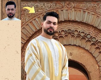 Djellaba Face Swap: Moroccan Culture Reimagined