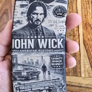 PMag  Design - Download - Pre Layered EZCAD EZD File - and Pre Layered SVG Lightburn File - Fiber Laser Engraving  Ready - John Wick