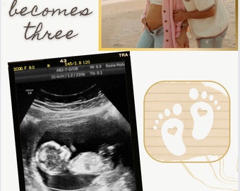 Pregnancy Reveal -Digital Download