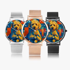 Time to Pawse Ultra-thin Stainless Steel Quartz Watch