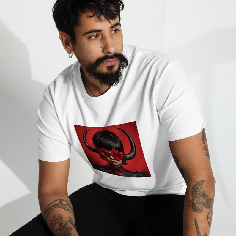 suno Girl 2, t-shirt, asian, dark art, Sun Warrior, Japanese, art, dark, asian, trendy, top, camiseta