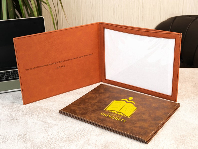 Custom University Diploma Holder, Personalized Diploma Folder ...