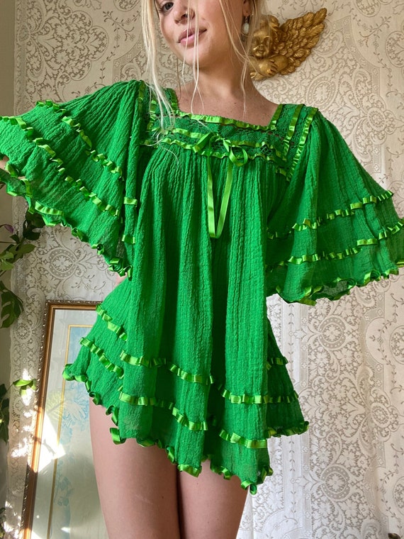 handmade fairy mini dress