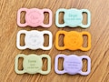 Silicone Silent Air Tag Case,Dog AirTag Collar Holder,Slide on Dog Name Tag,Custom AirTag Cat Collar,Engraved Air Tag Case for Pet Collar product logo