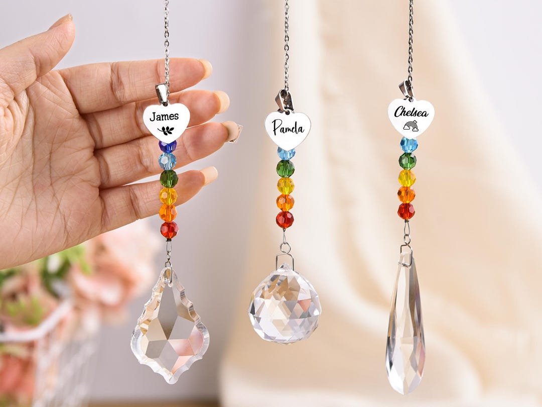 Personalized Pet Memorial Suncatcher, Rainbow Bridge Gift - Etsy