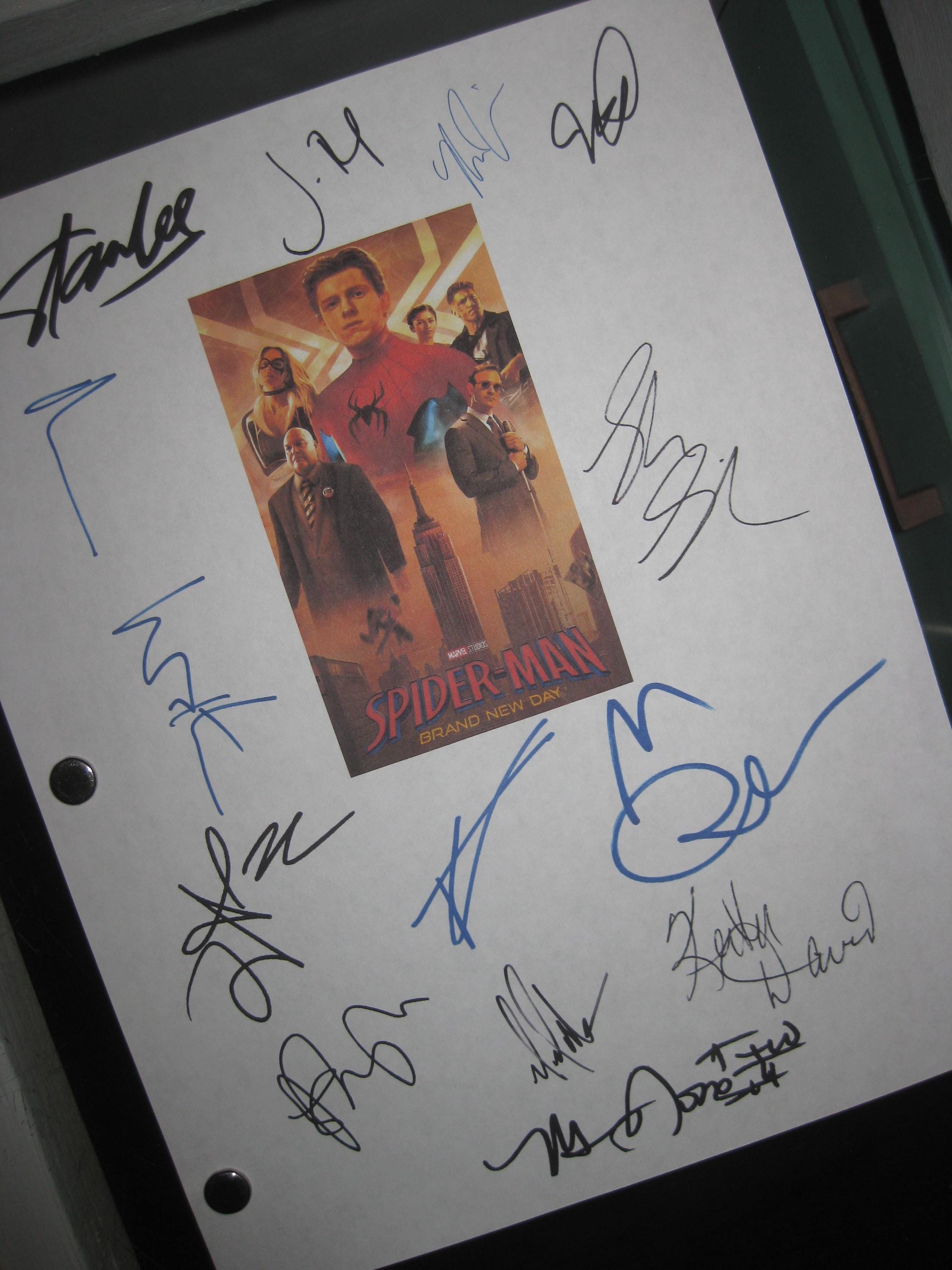Tom Holland Signature - Etsy