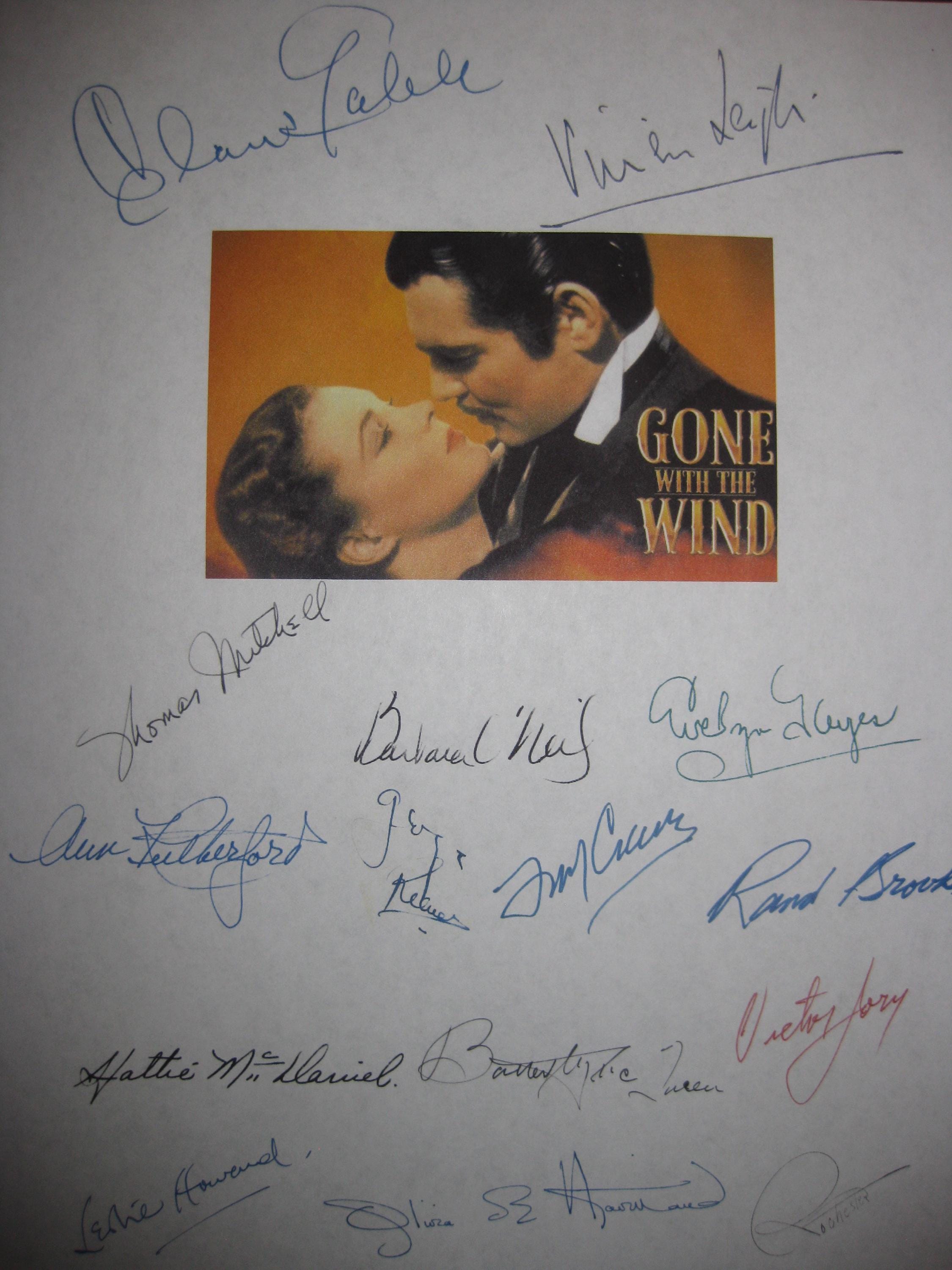 Gone With the Wind Calendar - Etsy