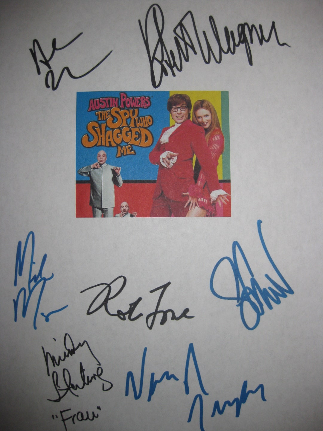Austin Powers the Spy Who Shagged Me Signed Movie Film