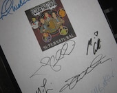 Supernatural Scoobynatural Signed TV Script X8 Autograph Jared