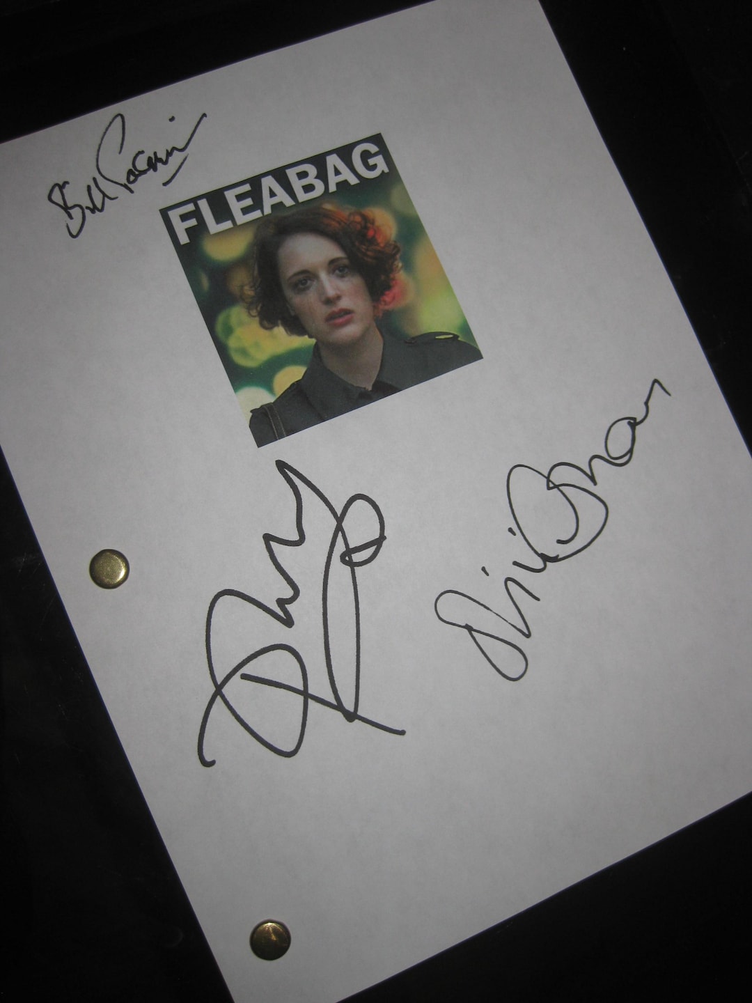 Fleabag Pilot Signed TV Script Screenplay Autograph X3 Phoebe Waller ...