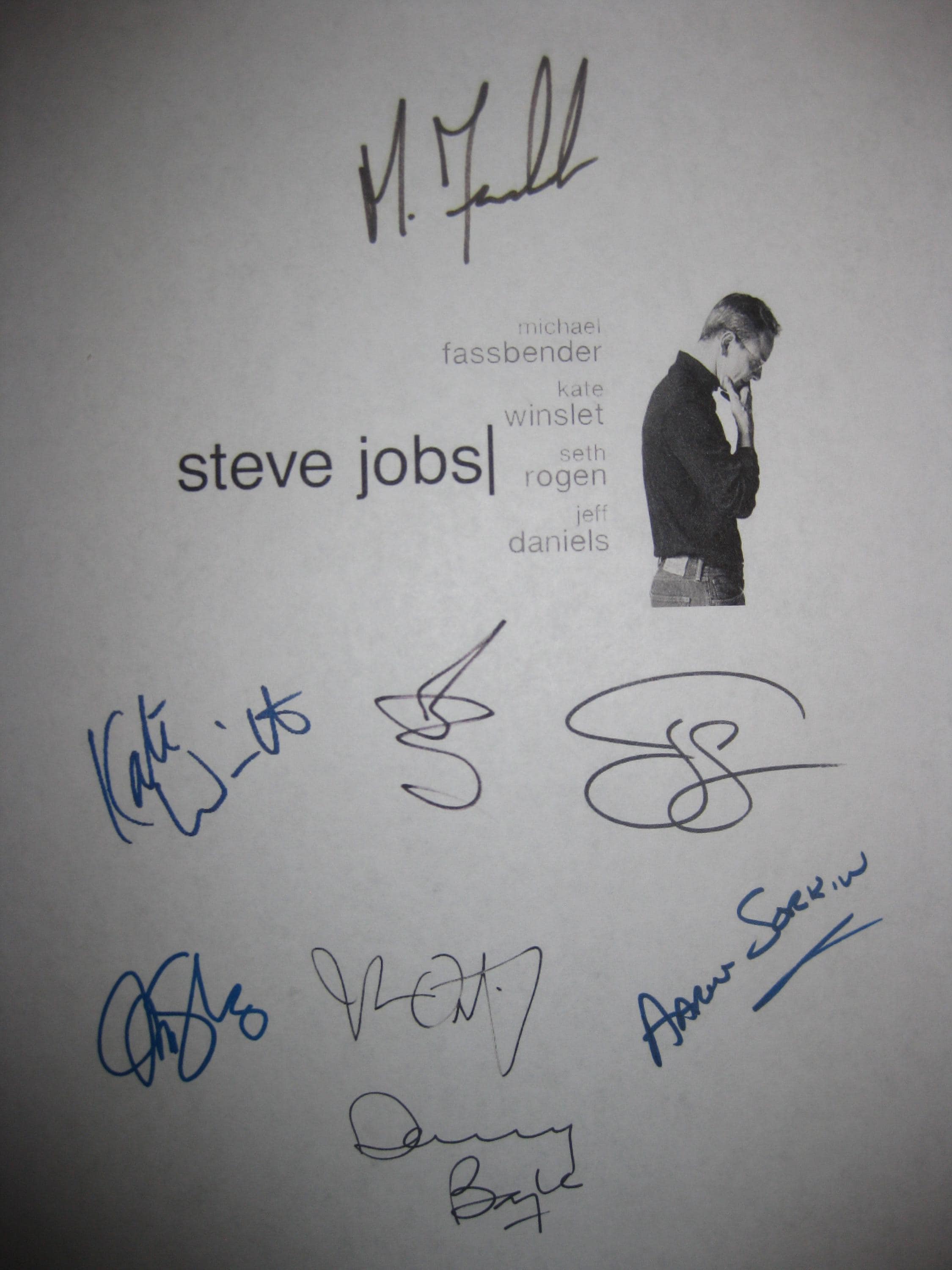 Steve jobs autograph - Etsy 日本