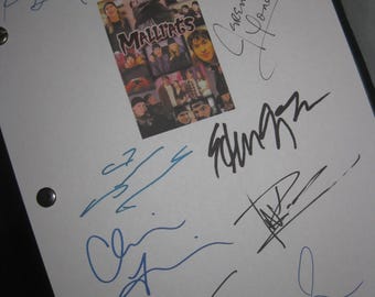Mallrats Signed film movie Screenplay Script X10 Autographs Kevin Smith Shannen Doherty Jeremy London Jason Lee Ben Affleck Stan Lee Mewes