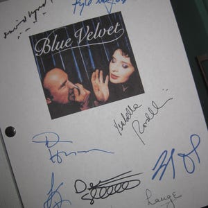 David Lynch Signature - Etsy