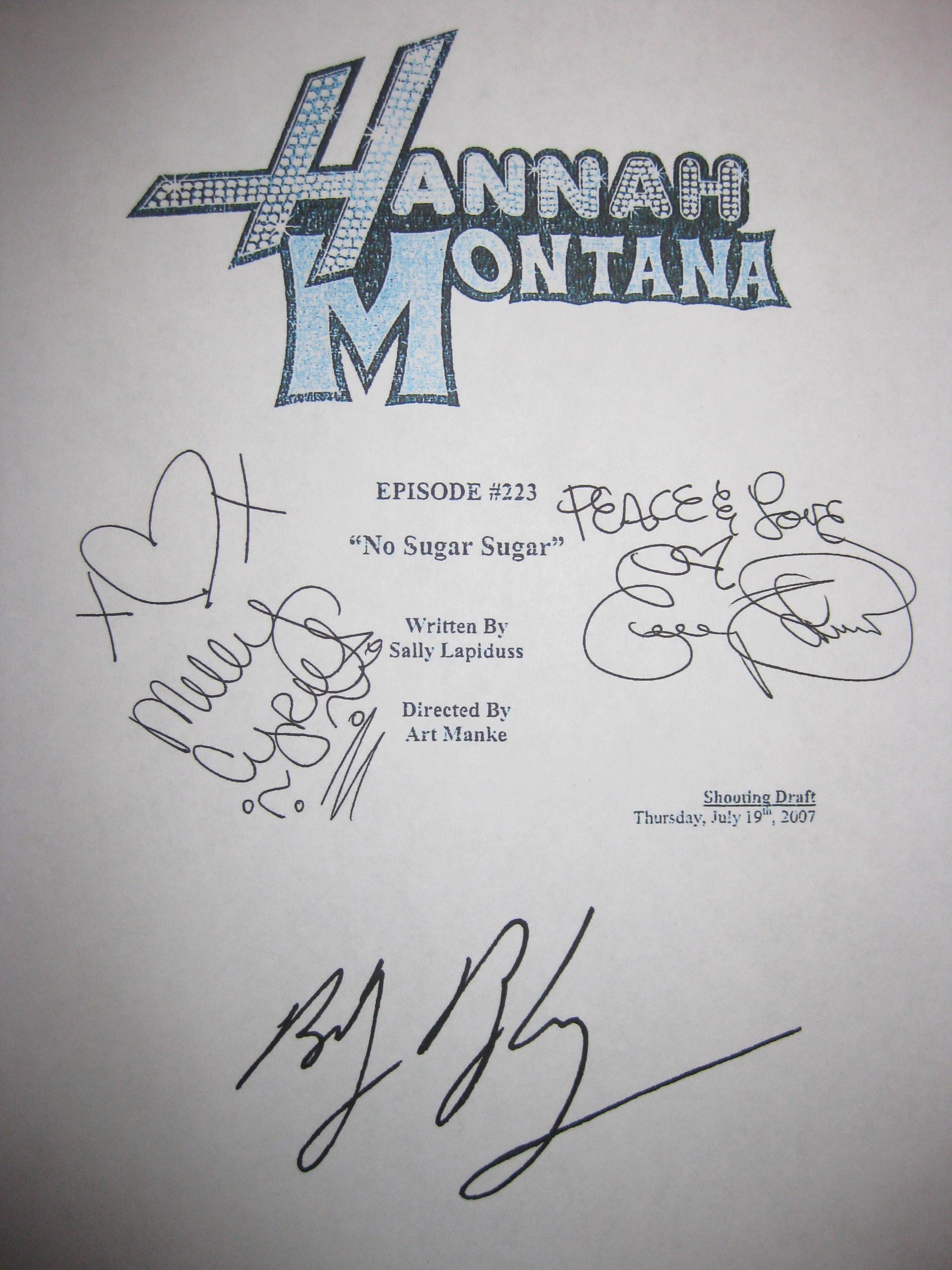 Miley signature - Etsy Polska