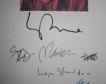 Halt and Catch Fire Signed TV Pilot Script Screenplay X8 Autograph Lee Pace Scoot McNairy Kerry Bishe Mackenzie Davis Annette O'Toole Huss