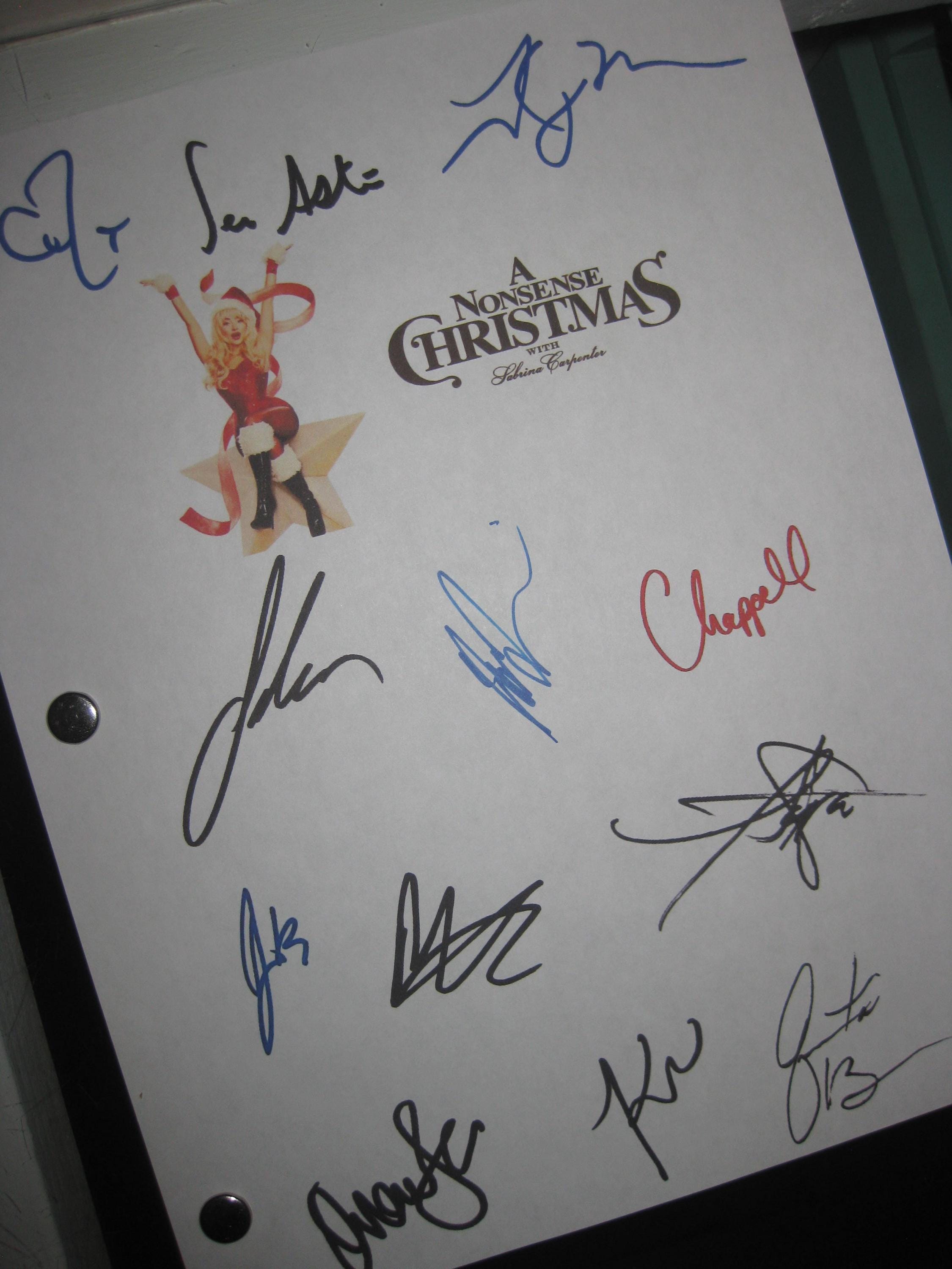 Signed Sabrina Carpenter - Etsy Canada