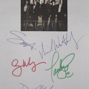 Mark Harmon Signed NCIS TV Script Screenplay X6 autograph David McCallum Michael Weatherly Sasha Alexander Pauley Perrette Sean Murray