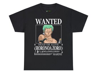 Zoro Wanted Poster