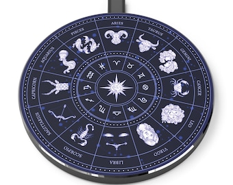 Trådlös laddare för zodiaken: Astrologisk laddningsplatta för telefon
