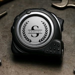 Personalized Tape Measure, Father&#39;s Day Gift, Measuring Tape, Woodworker Gift, Custom Engraved Tool, DIY Gift Idea, Gift For Husband