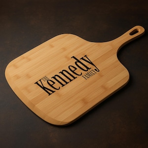 Custom Pizza Board, Father&#39;s Day Gift, Personalized Pizza Pizza Serving Board, Pizza Lover Gift, Custom Engraved Board, Gift For Wife