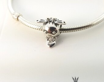 Sterling zilveren Bee Mine charme voor Pandora armband