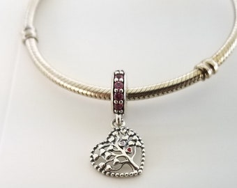 Baum Der Liebe Baumeln Charm für Pandora Armband