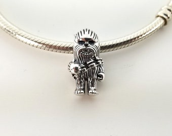 Sterling Silber Star Wars Chewbacca Anhänger für Pandora Armband