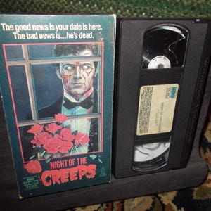 Night of the Creeps Horror VHS personalizzato