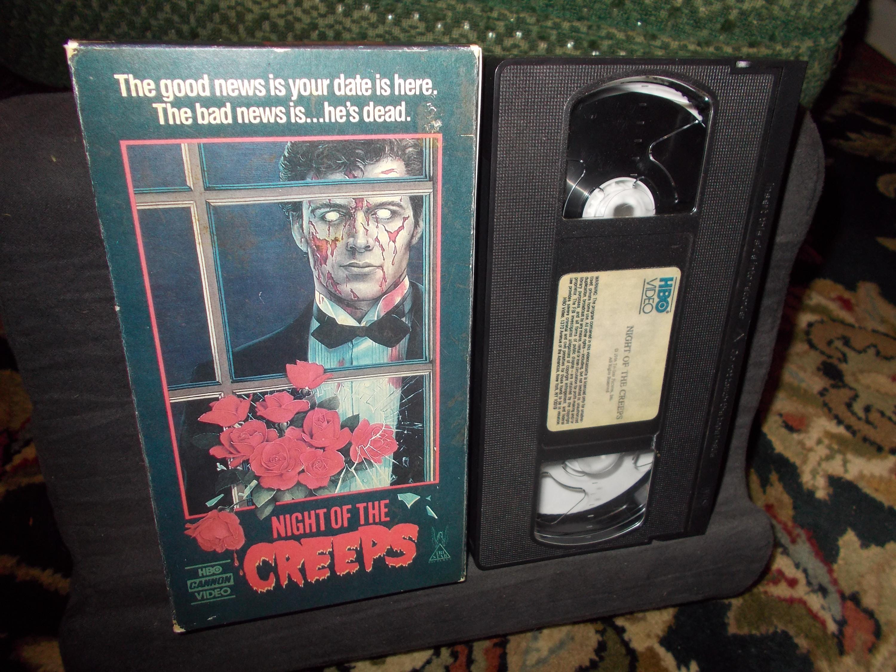 Night of the Creeps Horror VHS Custom - Etsy