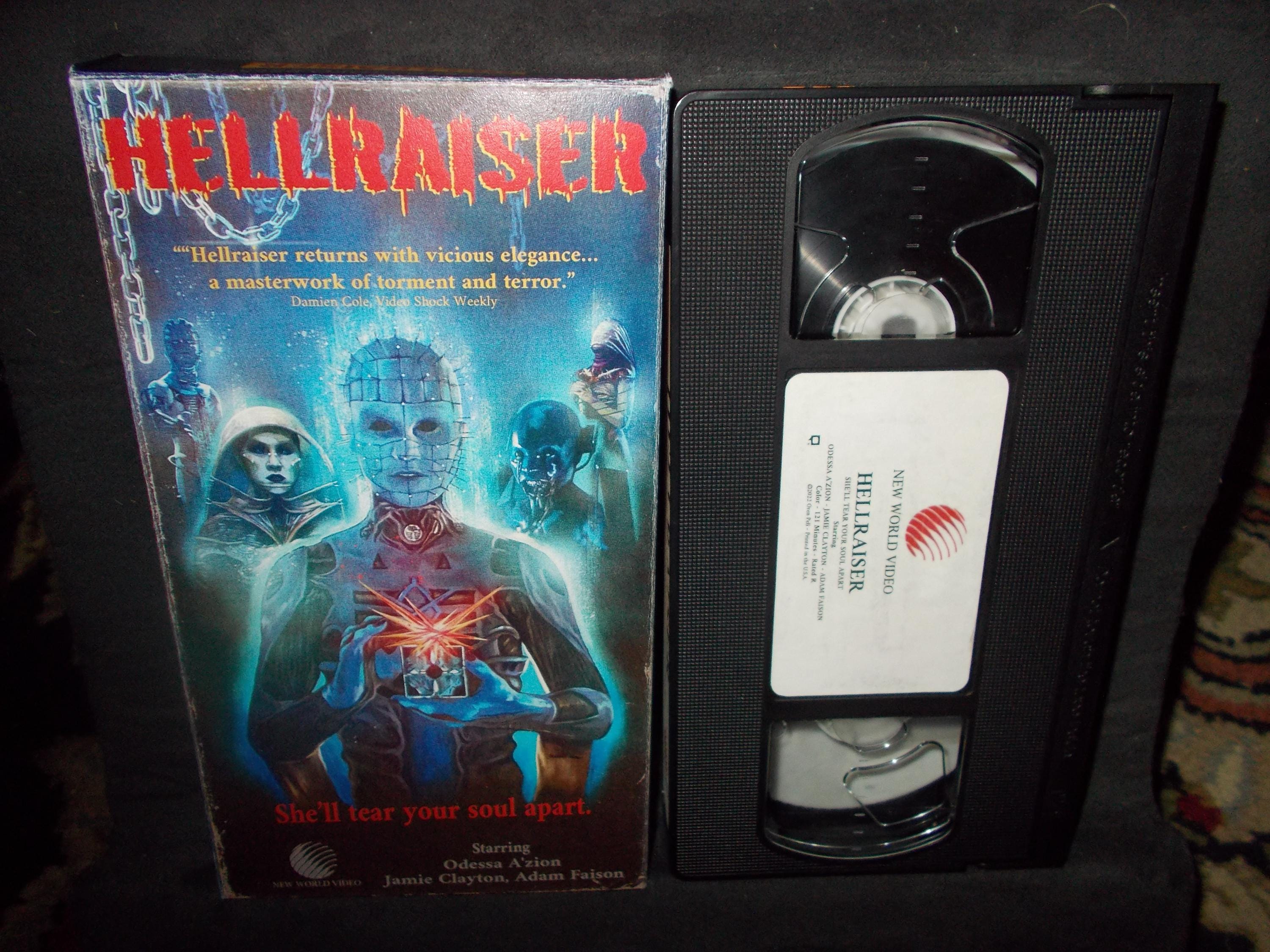 Hellraiser Vhs - Etsy