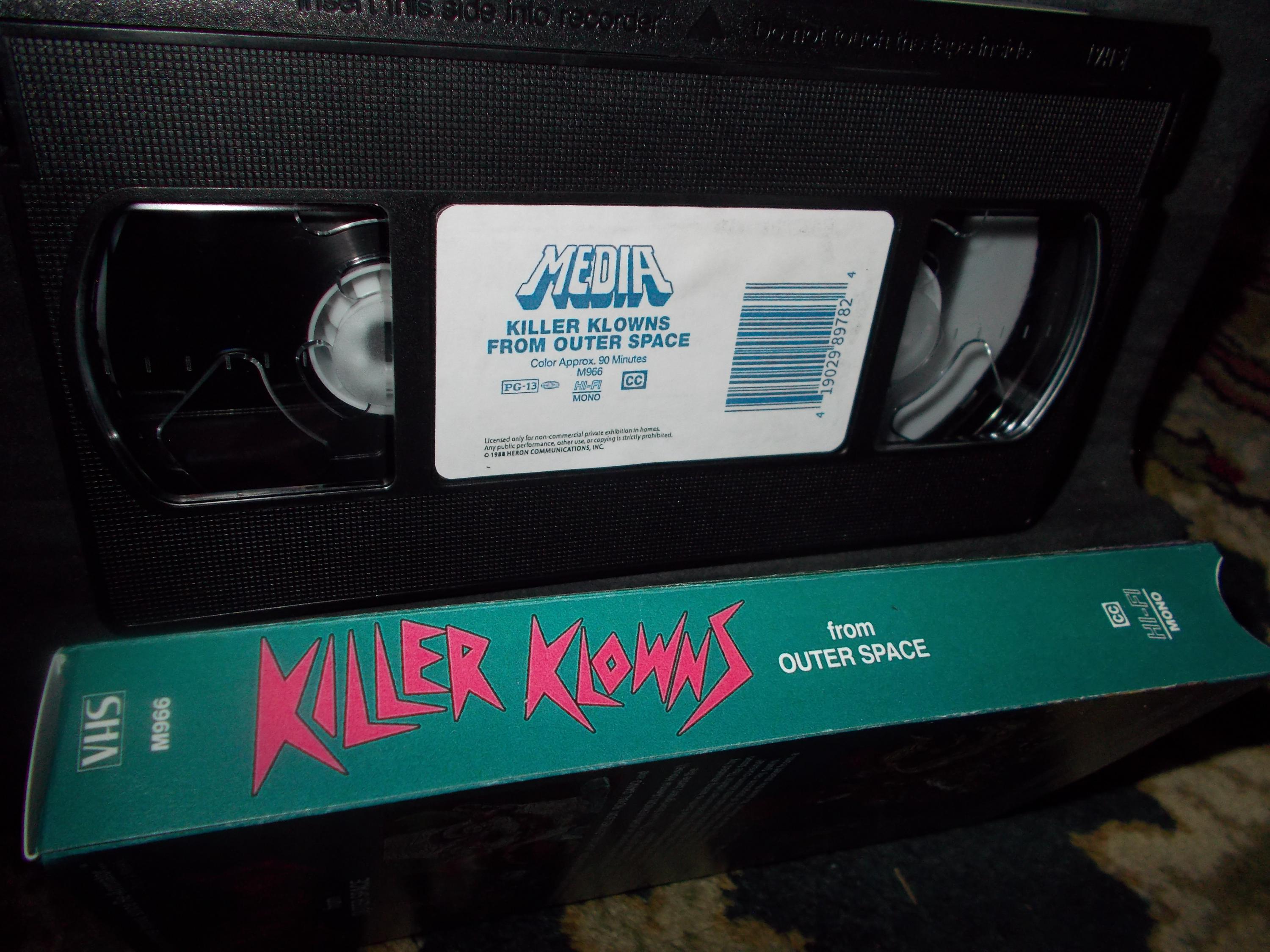 Killer Klowns From Outer Space Custom VHS - Etsy