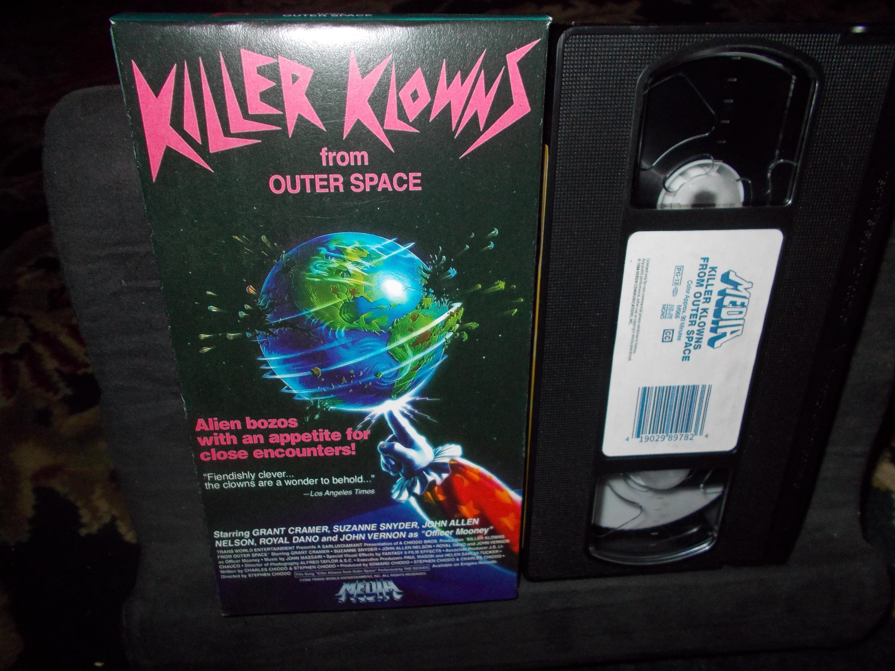 Killer Klowns From Outer Space Custom VHS - Etsy