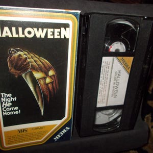 VHS d&#39;horreur d&#39;Halloween personnalisée