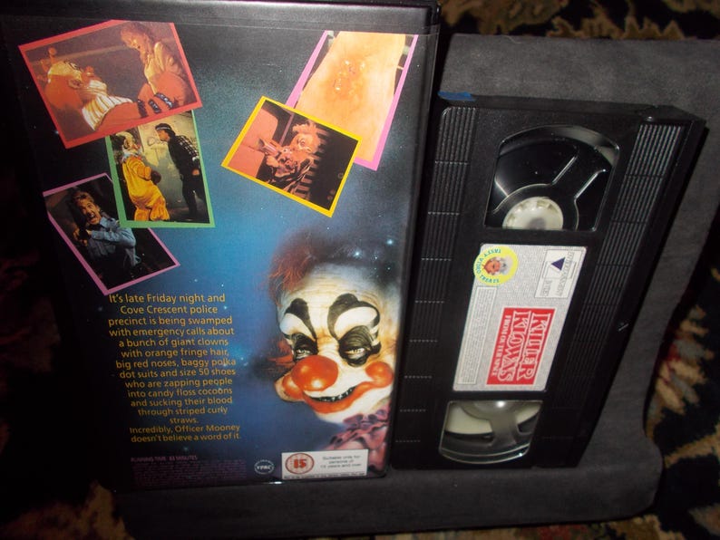 Killer Klowns From Outer Space Horror VHS - Etsy