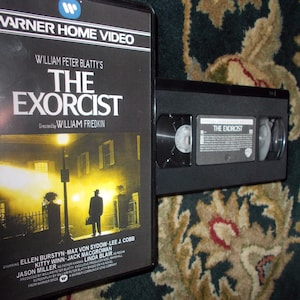The Exorcist Horror VHS Custom