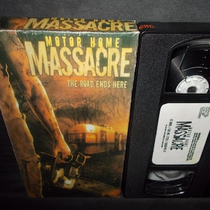 Motor Home Massacre Horror VHS