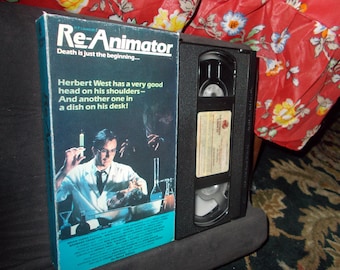 Reanimator Un-Rated Horror VHS Custom